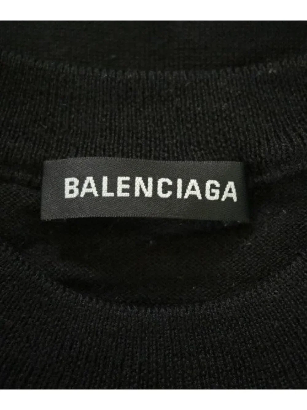 Balenciaga Knit Sweater Black